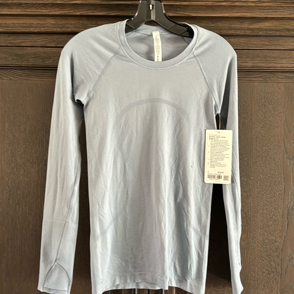 Swiftly Tech long sleeve 2.0 Chambray size 4 - Picture 1 of 4